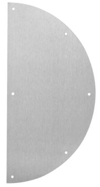 #59 — Half Moon Shaped Push Plate .050 Thick