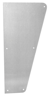 #61 — Shaped Push Plate .050 Thick