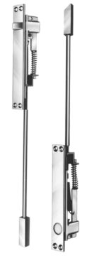 #7845 — Non-Handed Self-Latching Flush Bolt Set - Metal Door