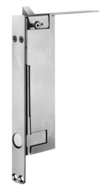 #7905 — Non-Handed Self-Latching Top Flush Bolt - Wood Door