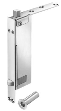 #7949 — Automatic Flush Bolt with Bottom Fire Bolt - Wood Door