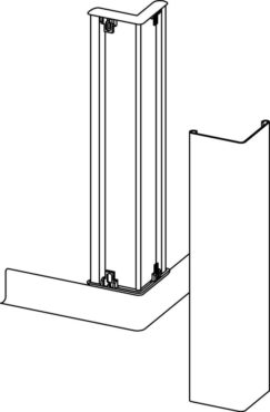 #SM-20 — 3" x 3" x 48" Tall Acrovyn™ Corner Guards