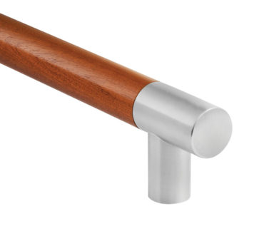 #VP6240 — Wood Center - Straight Post Mount - Square Ends