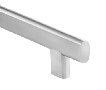 #VP7290 — Flat Oval Straight Post Mount - Square Ends with Flat Oval Post
